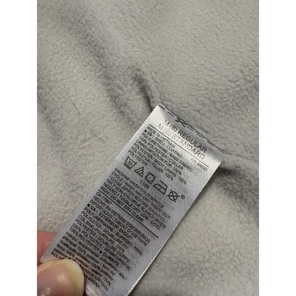 OLD NAVY Frost-Free Sleeveless Puffer Vest Silver Metallic Y2K Girls Size 8 - Picture 4 of 5